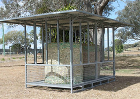 Quast Metal Rectangular Bale Feeder