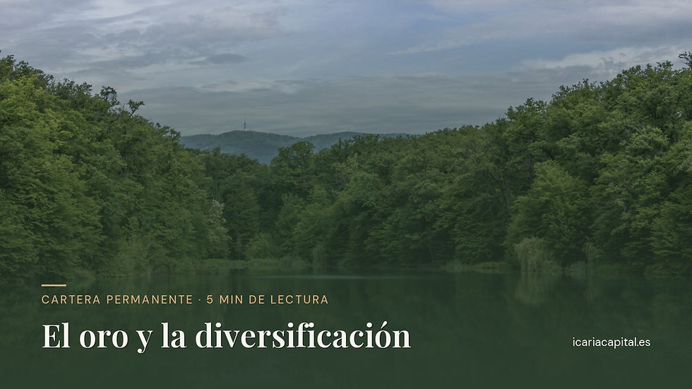 El oro y la diversificación