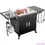 Thumbnail: Outdoor Kitchen Island with Sink & Storage – Stainless Steel BBQ Cart