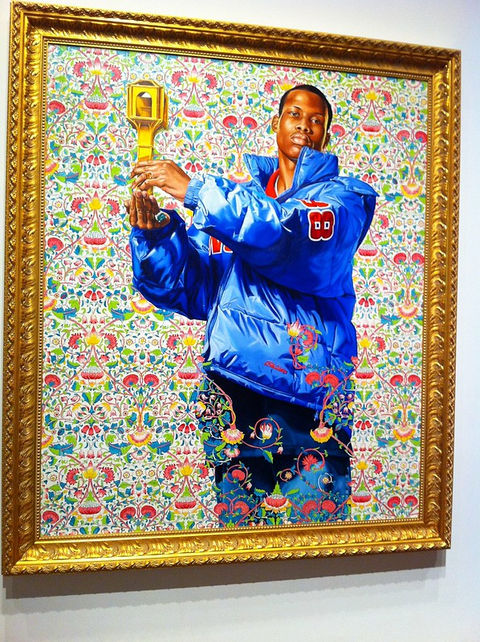 "St. Dionysus by Kehinde Wiley" by rachelkramerbussel.com is licensed under CC BY 2.0.