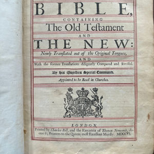 Bible 1706  - awaiting restoration