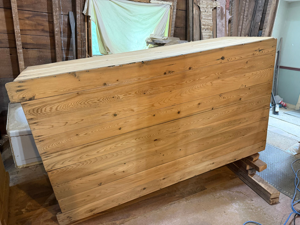 From old wardrobe to craft center