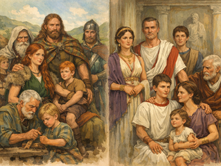 Il modello familiare celtico ed il modello familiare romano: un confronto psicologico.