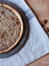 Tarte aux Noix de Pécan et Bourbon