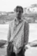 Thumbnail: Cotton Voile Pratto Shirt- Yellow Batik