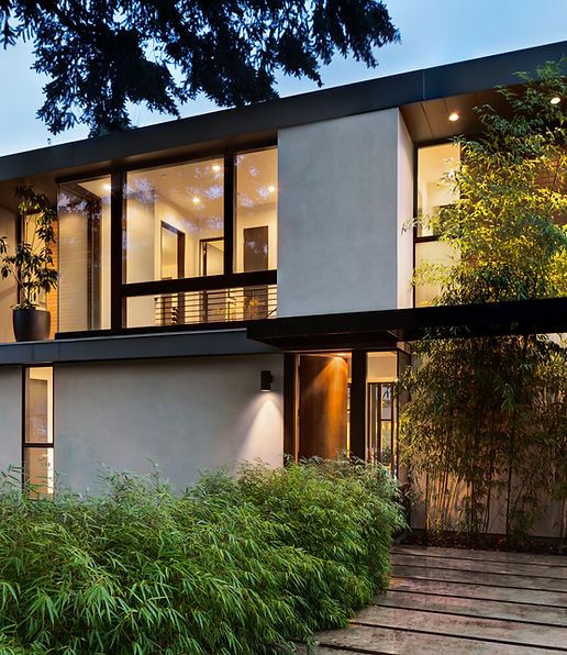 White House with Lights