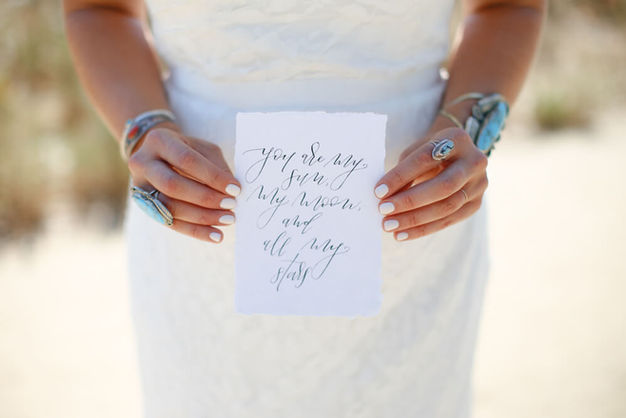 bride photography with turquoise jewelry