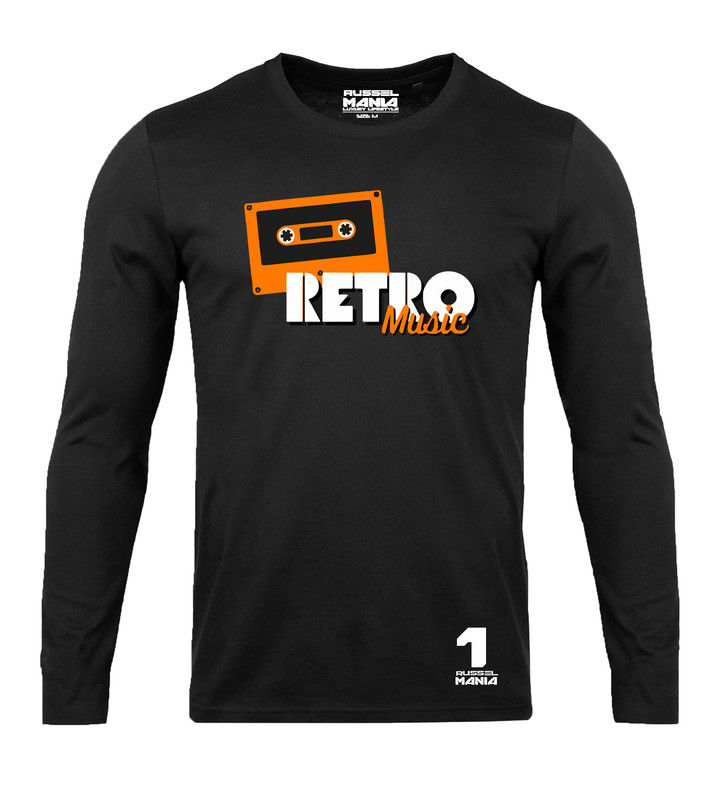 Retro Music Full Sleeve Tshirt
