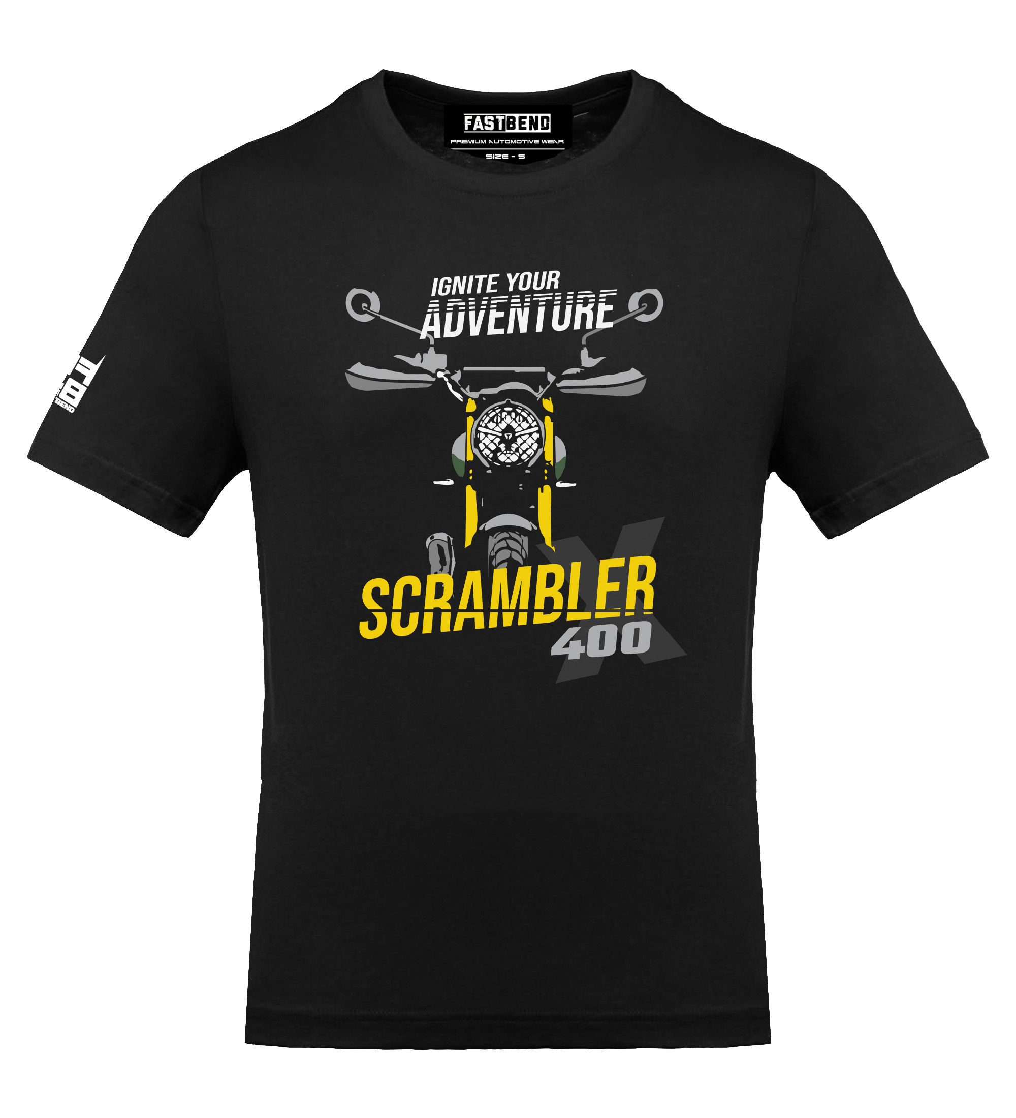 TF 375 - Scrambler 400 Ignite Your Adventure Motorcycle Tshirt