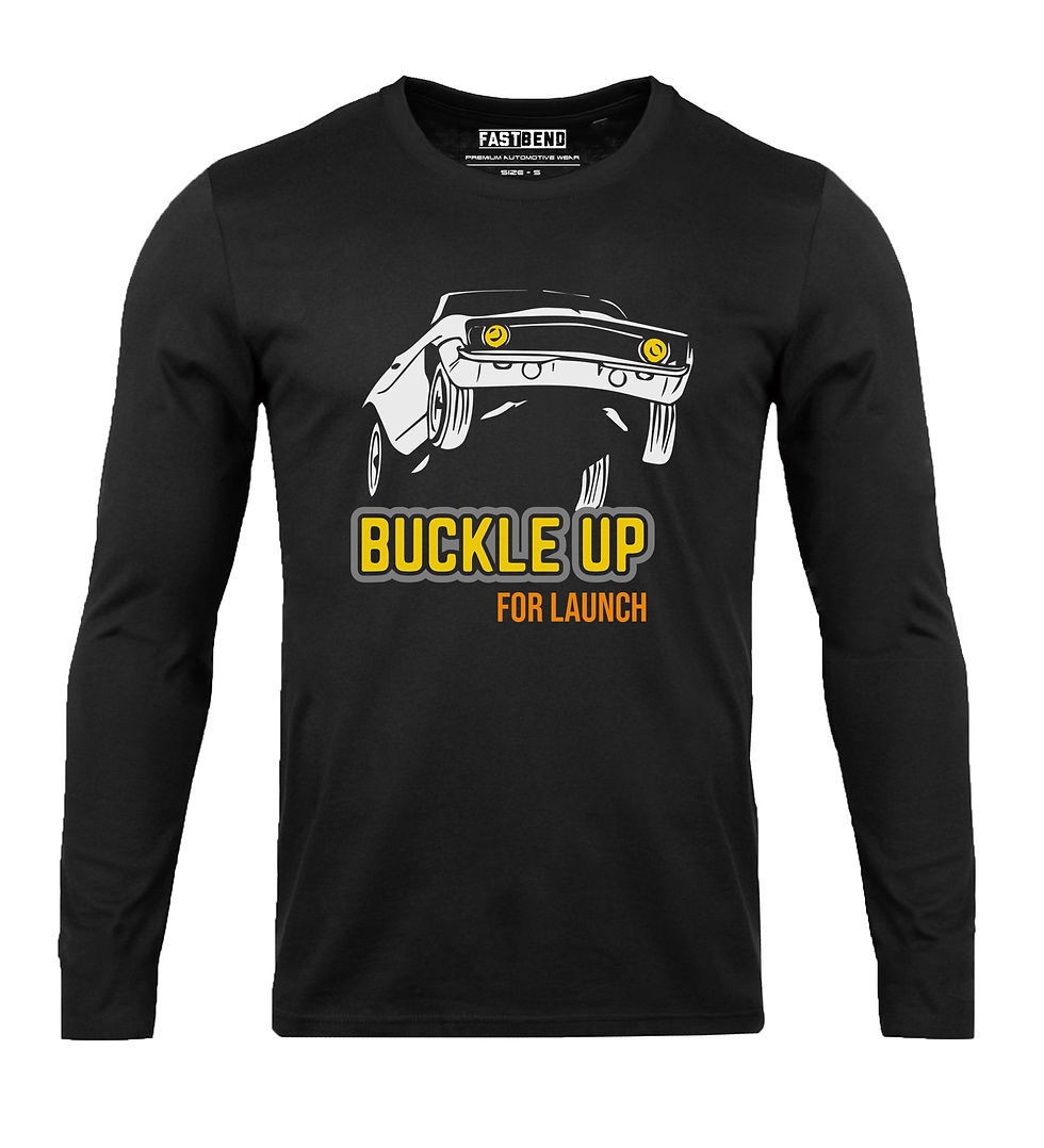 Buckler up Full Sleeve Tshirt
