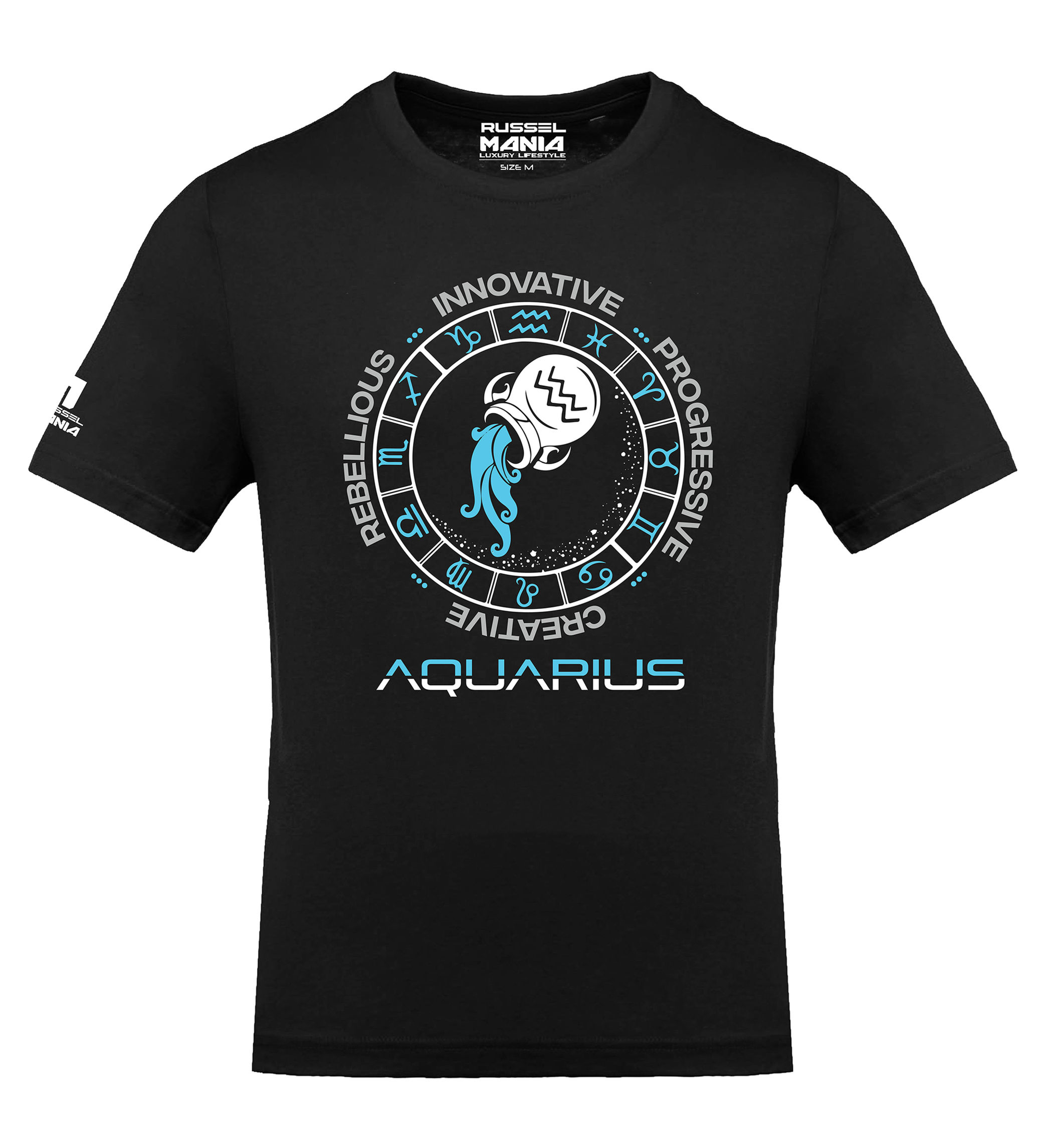 TR 363 - Aquarius Star Sign Zodiac Tshirt