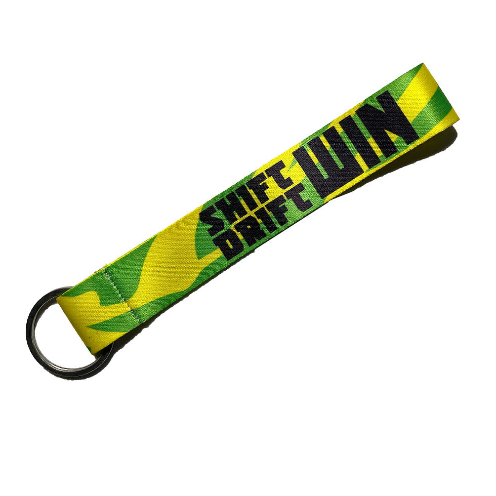 2555 Shift Drift Win Cloth Keychain