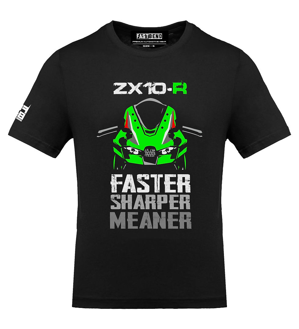 TF 433 - zx10r Faster Meaner Sharper Tshirt