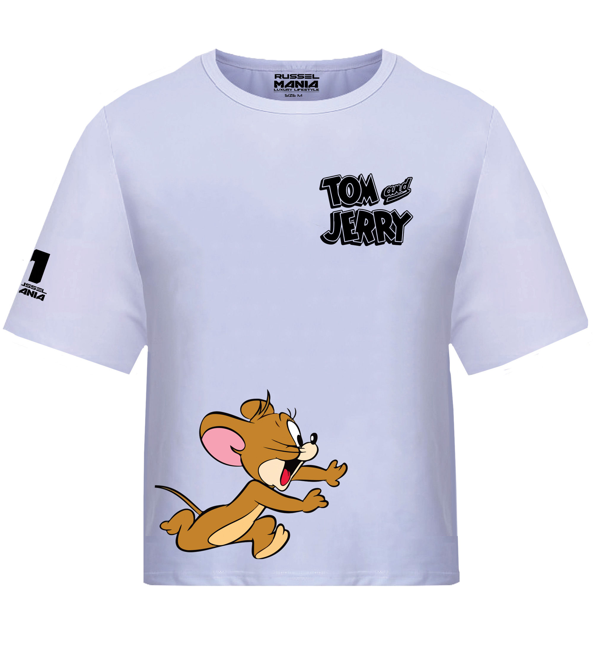 Tom & Jerry Oversized Dual Print Tshirt