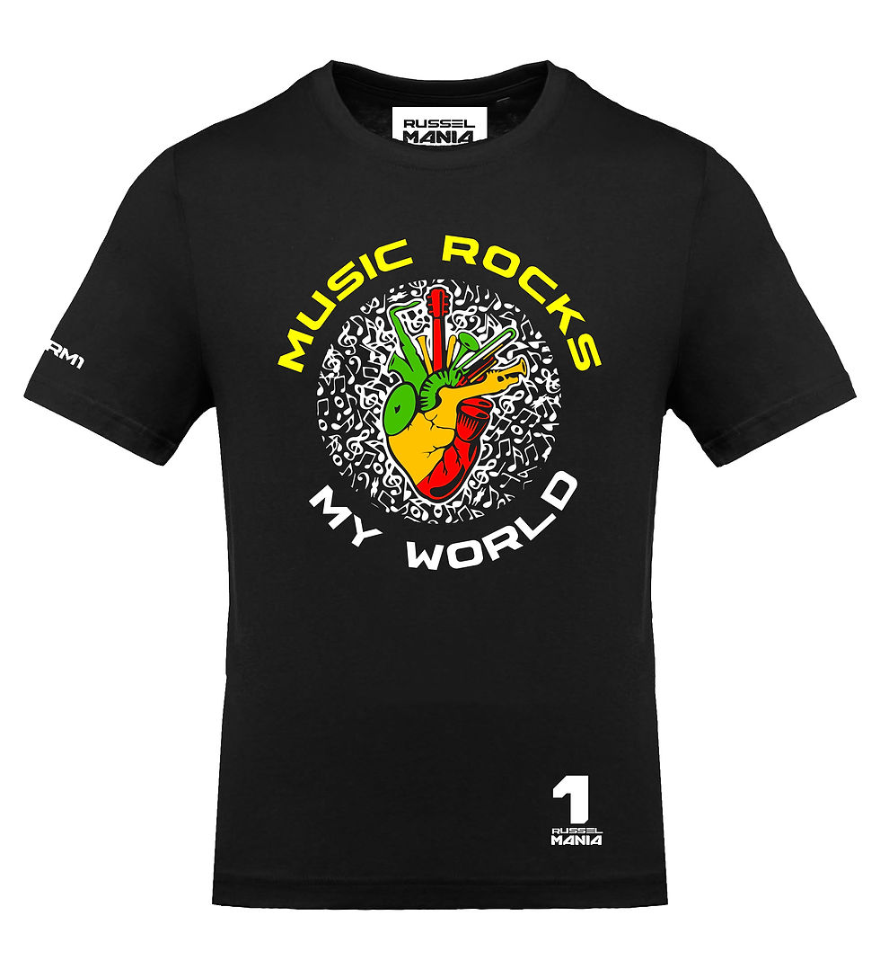 Music rocks my world Tshirt