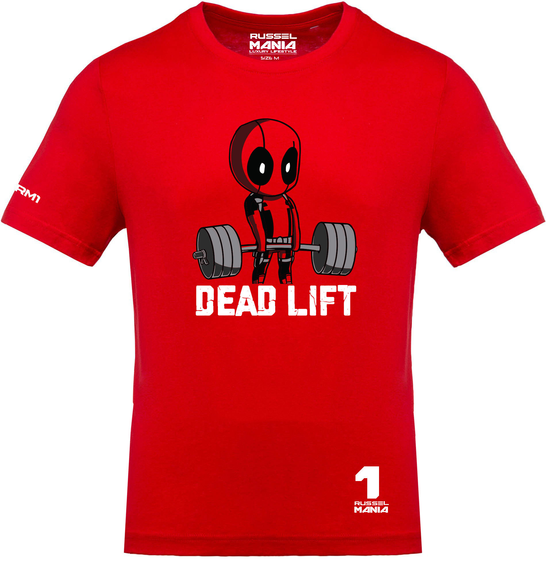TR 333/4/5 - Deadlift Deadpool Tshirt