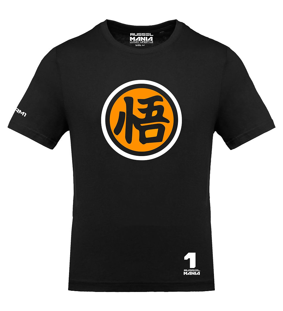 Dragon Ball Z Goku Kanji Logo Tshirt