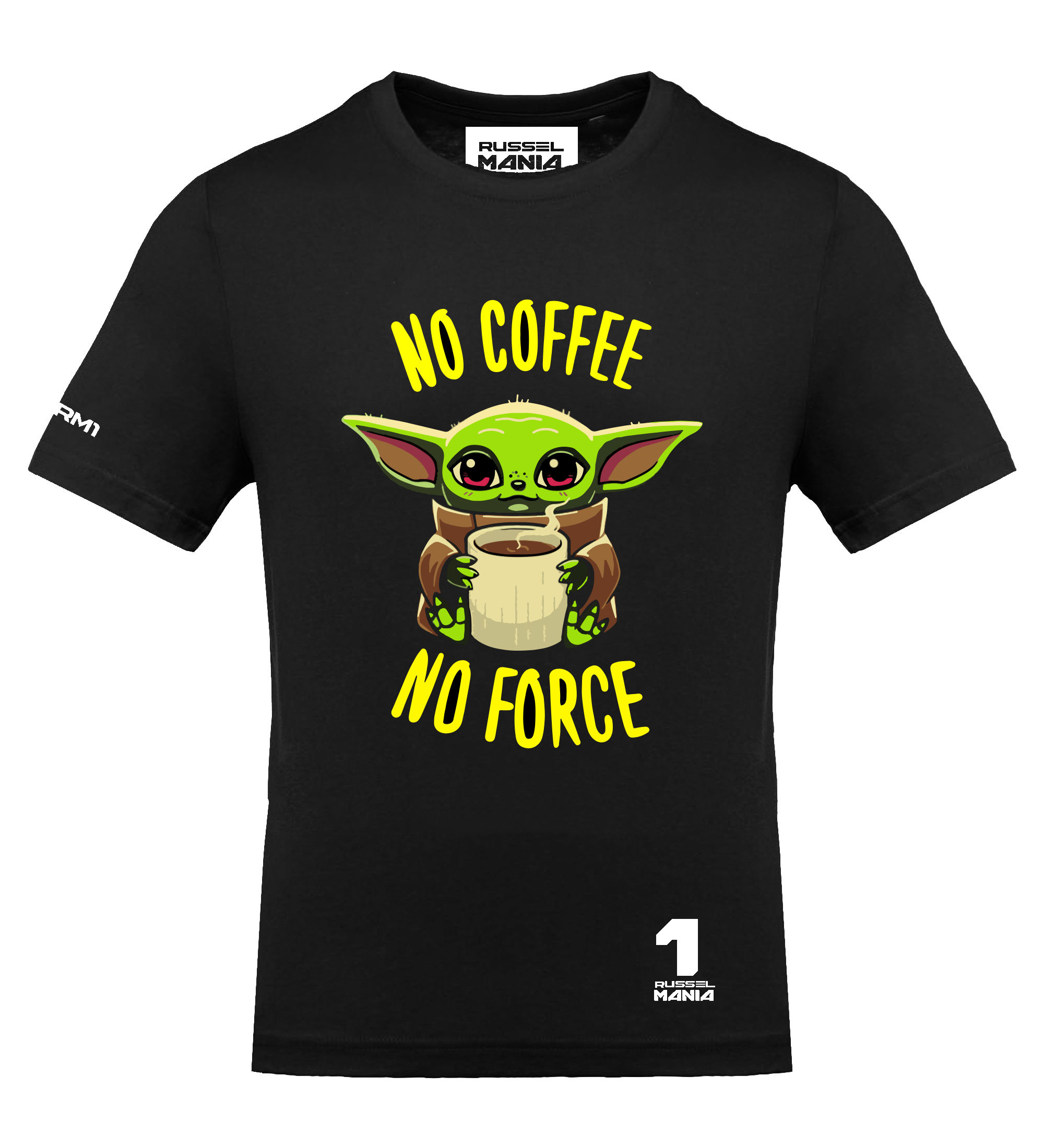 Mandolorian Grogu Coffee Tshirt