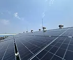 浩閔雲林工廠屋頂太陽能板-2025年響應政府綠電政策導入再生能源