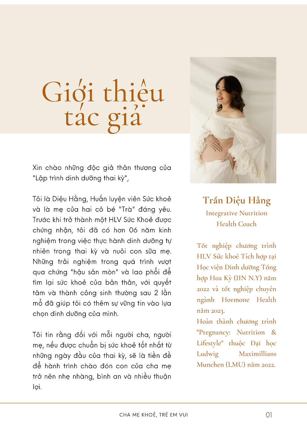 Hình thu nhỏ: Lập trình dinh dưỡng thai kỳ