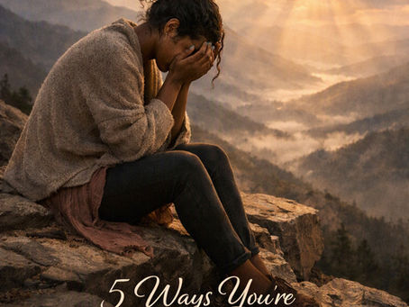 5 WAYS YOU’RE PAUSING YOUR PURPOSE