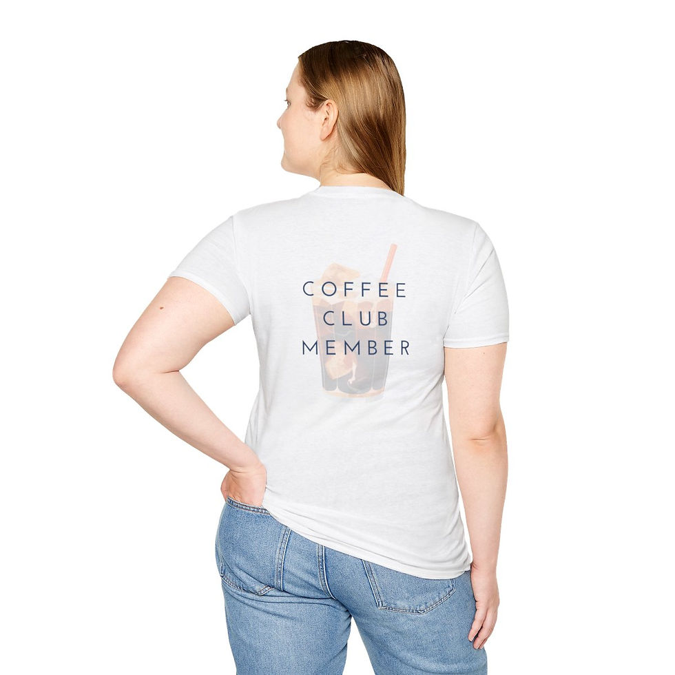 Thumbnail: Classic Coffee Club Unisex Softstyle T-Shirt