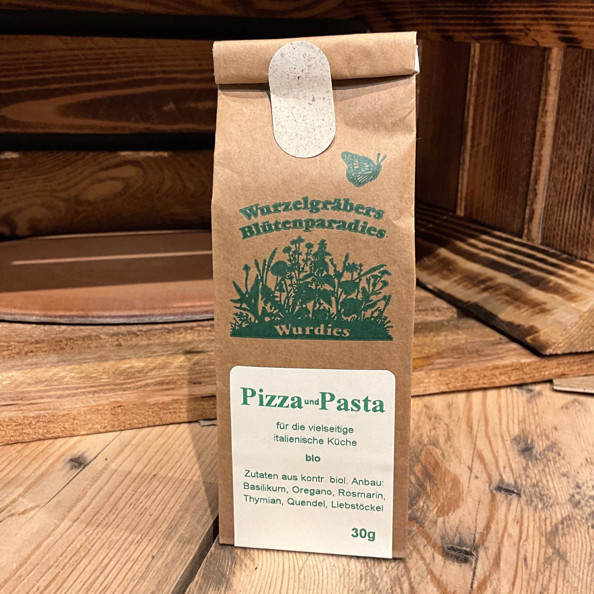 Pizza und Pasta BIO-Gewürz von Wurdies