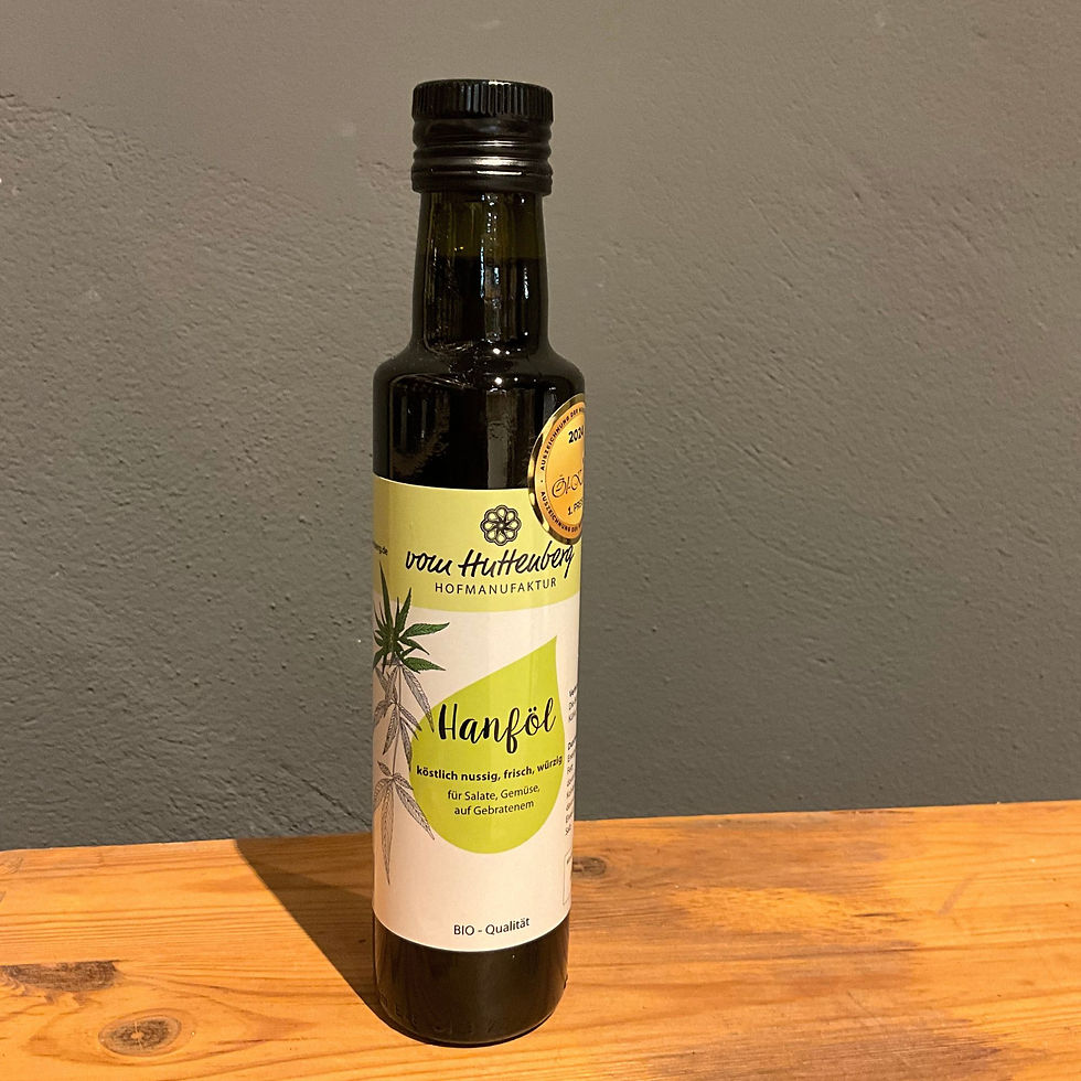 Hanföl BIO-ÖL von Hofmanufaktur