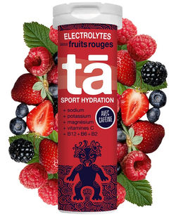ÉLECTROLYTES FRUITS ROUGES - Pastilles
