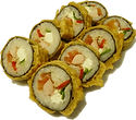 Горячие роллы греческие с курицей и сыром фета