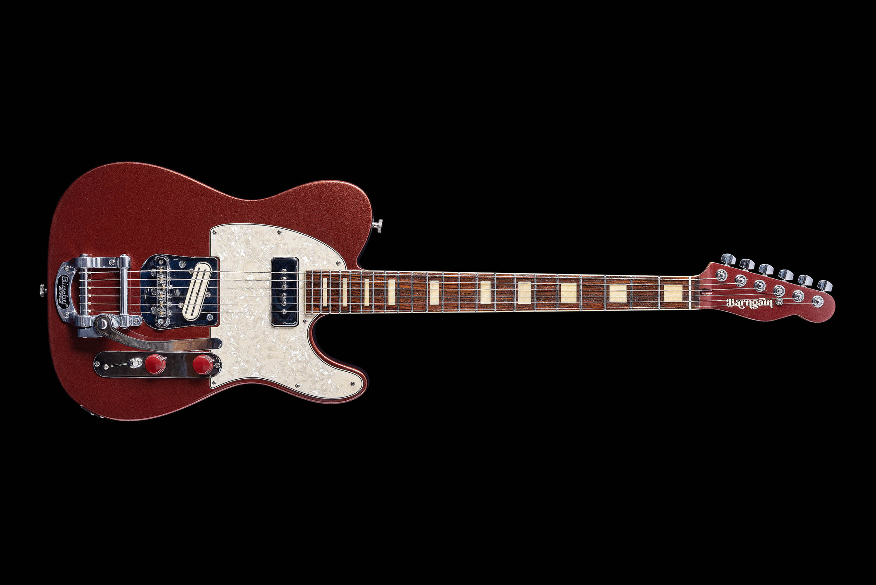 BARNGAIN – Tele Rusty Red Bigsby