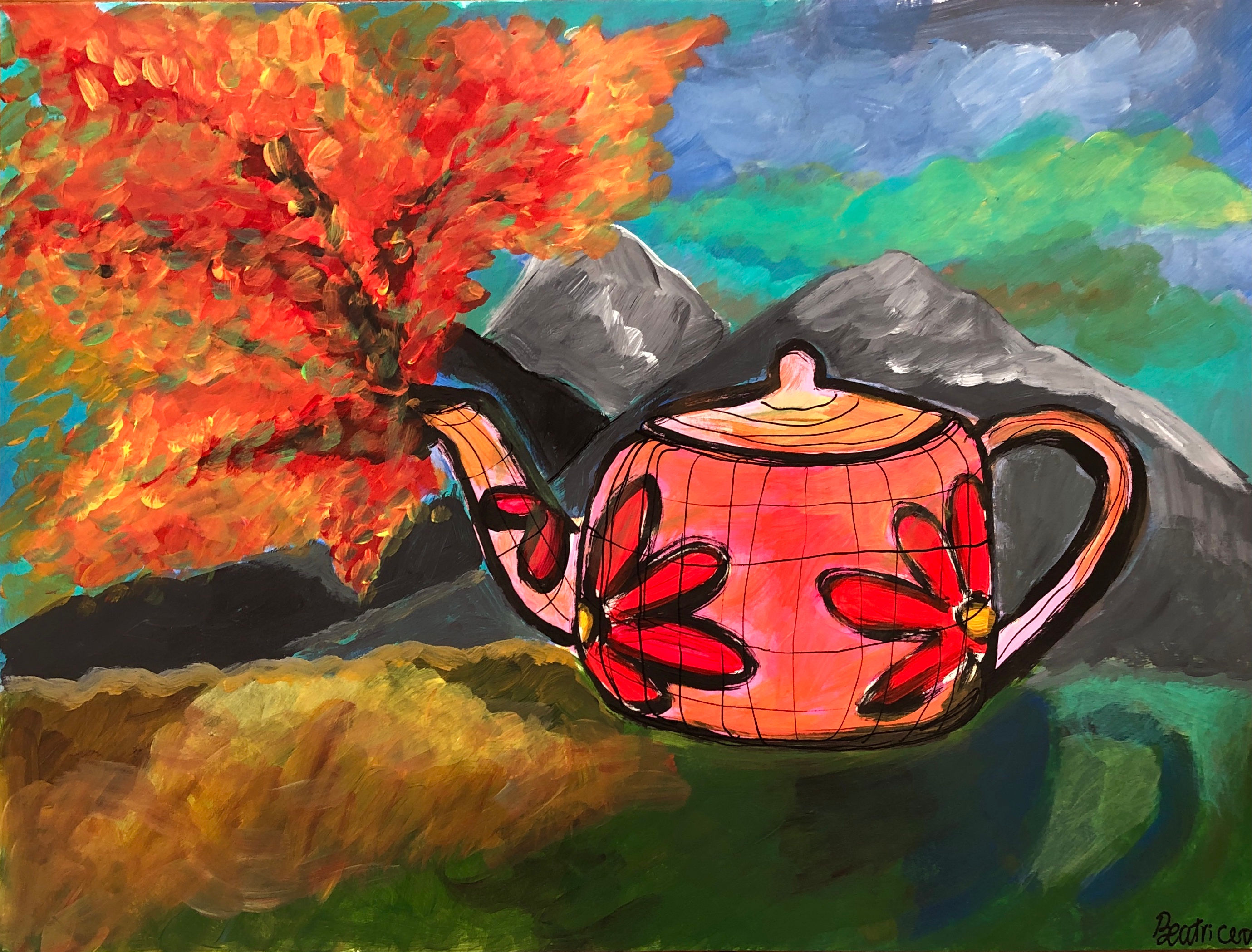 Beatrice Ruggeri | Mixed Media | 9x12"