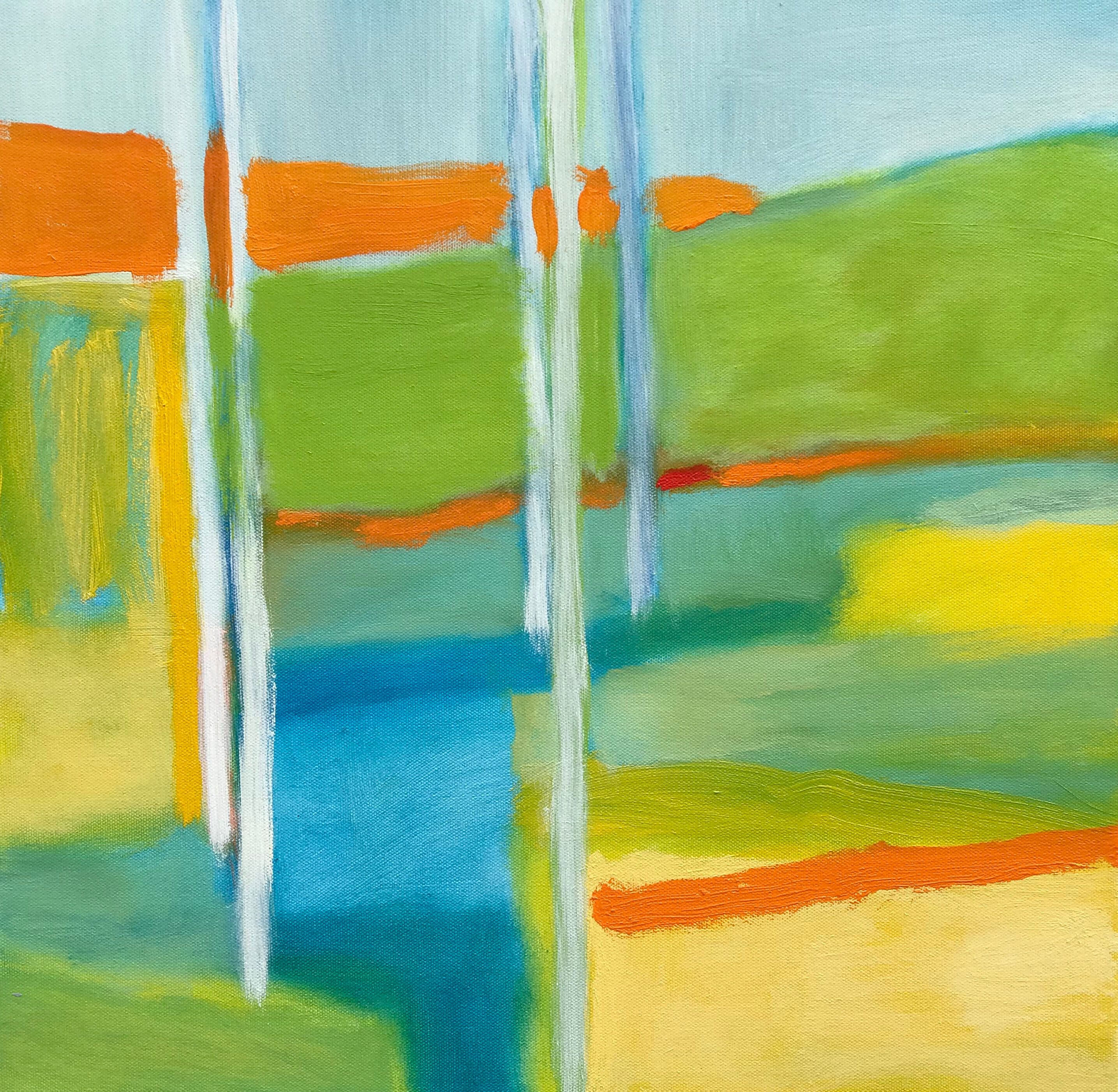 Marshall Noice | Off Rose Crossing | Oil on Canvas | 20x20" | 2,500.