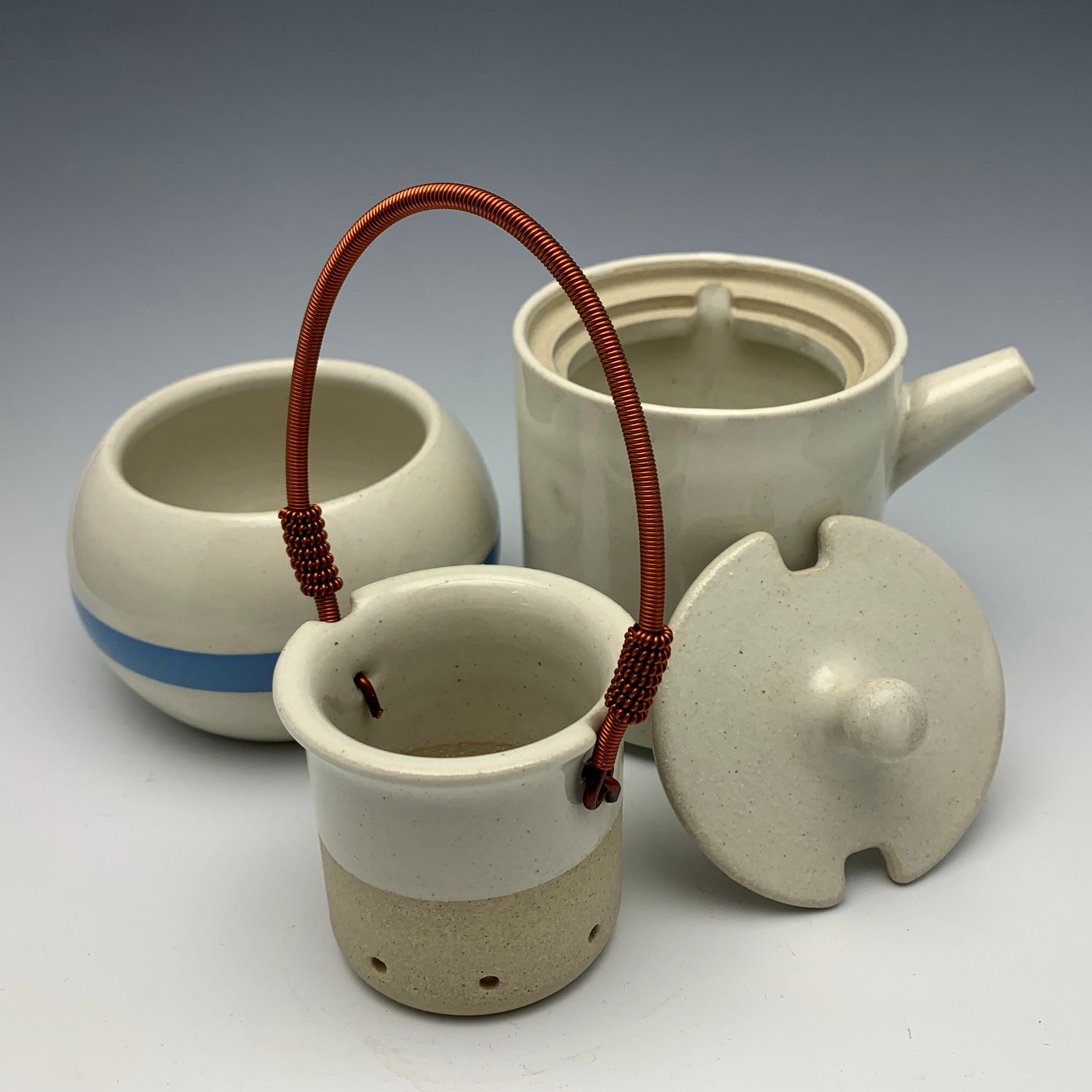 Tim Carlburg | Tea Service for 1 | Ceramic | 6"