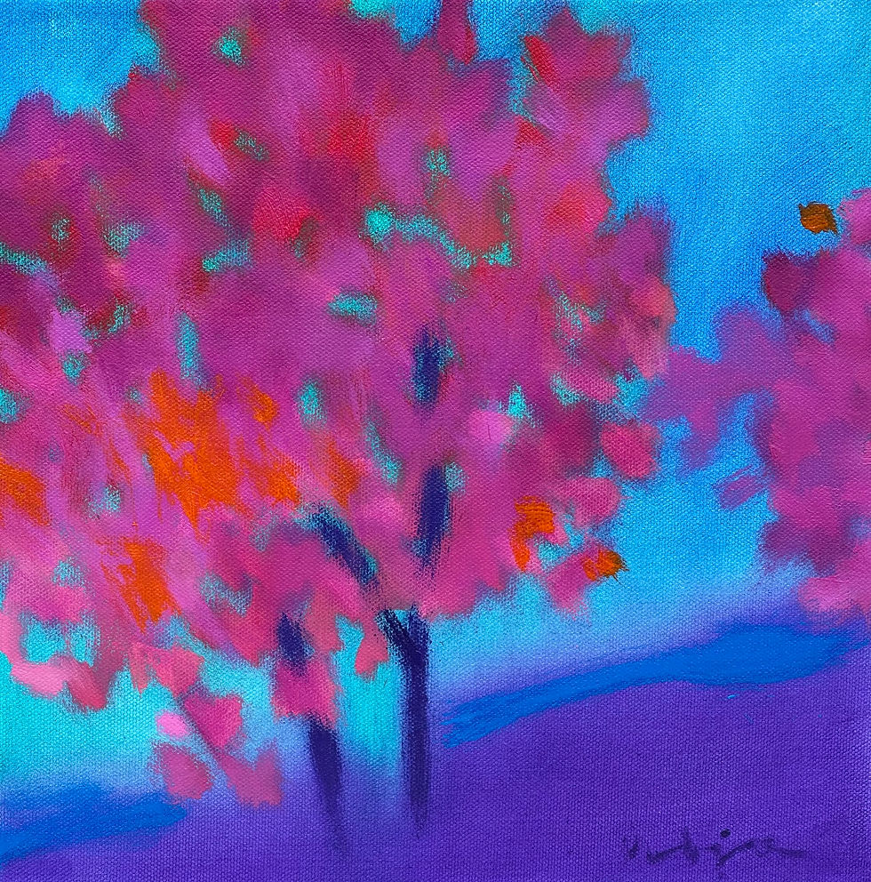 Marshall Noice | Chet's Boulevard | Oil on Canvas | 12x12"
