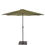 Thumbnail: Parasol rond 300 cm incl voet