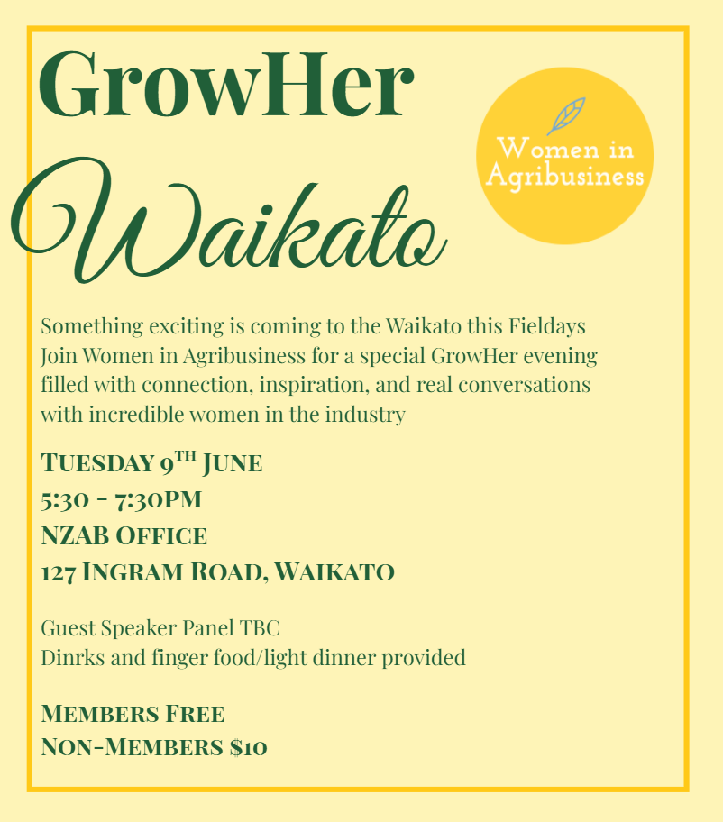 GrowHER Waikato - Mystery Creek Field Days Panel