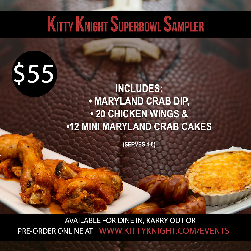 Kitty Knight Super Bowl Sampler