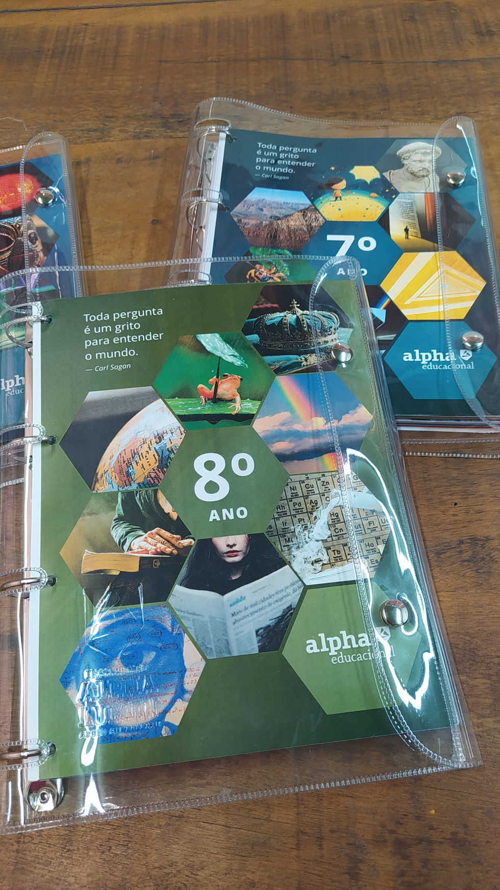 Capa do 8º ano em destaque