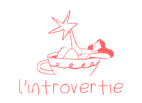 Logo de L'Introvertie, papeterie créative québécoise