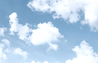 Fond décoratif de nuages