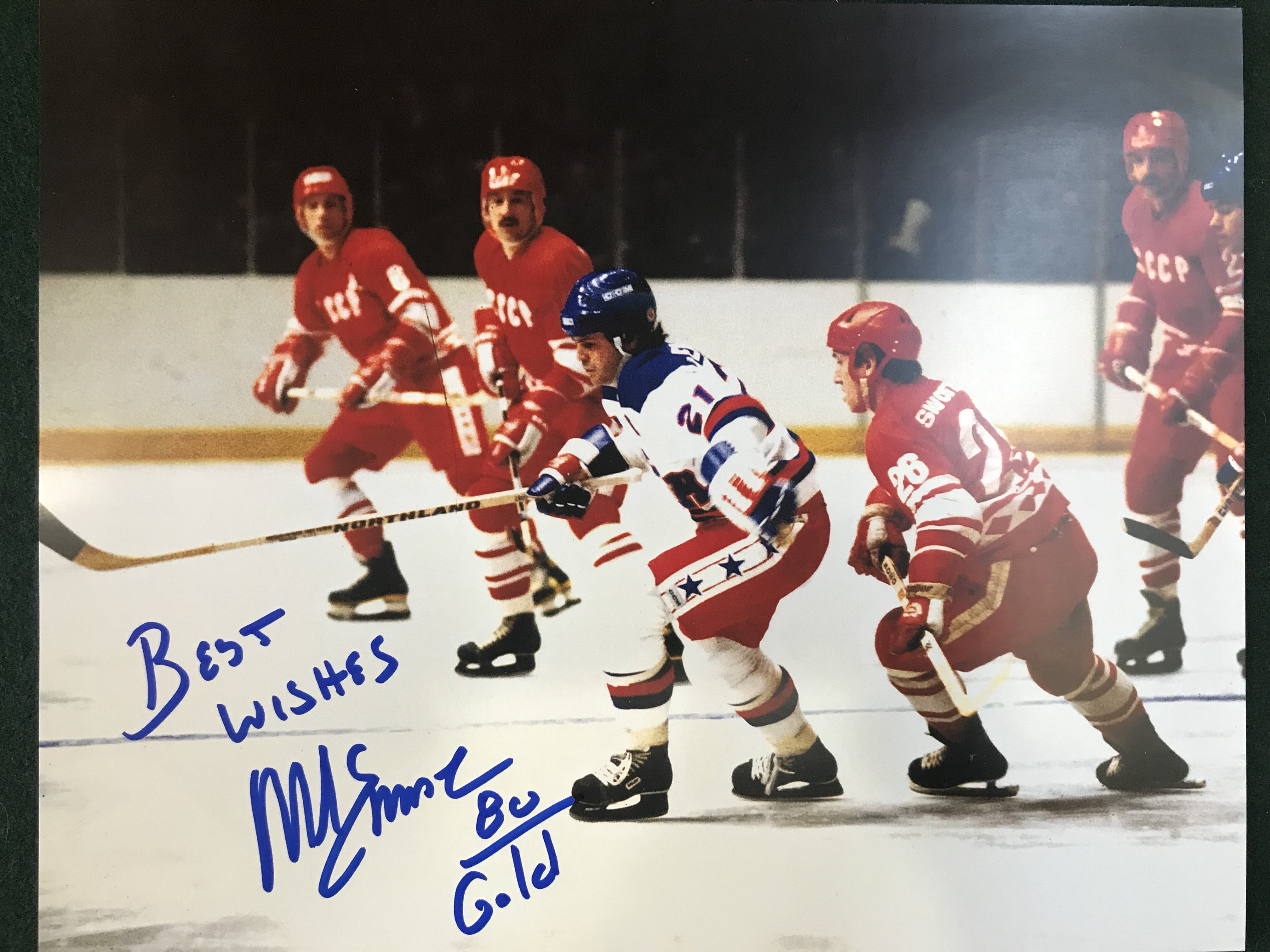 Mike Eruzione Autographed Photo