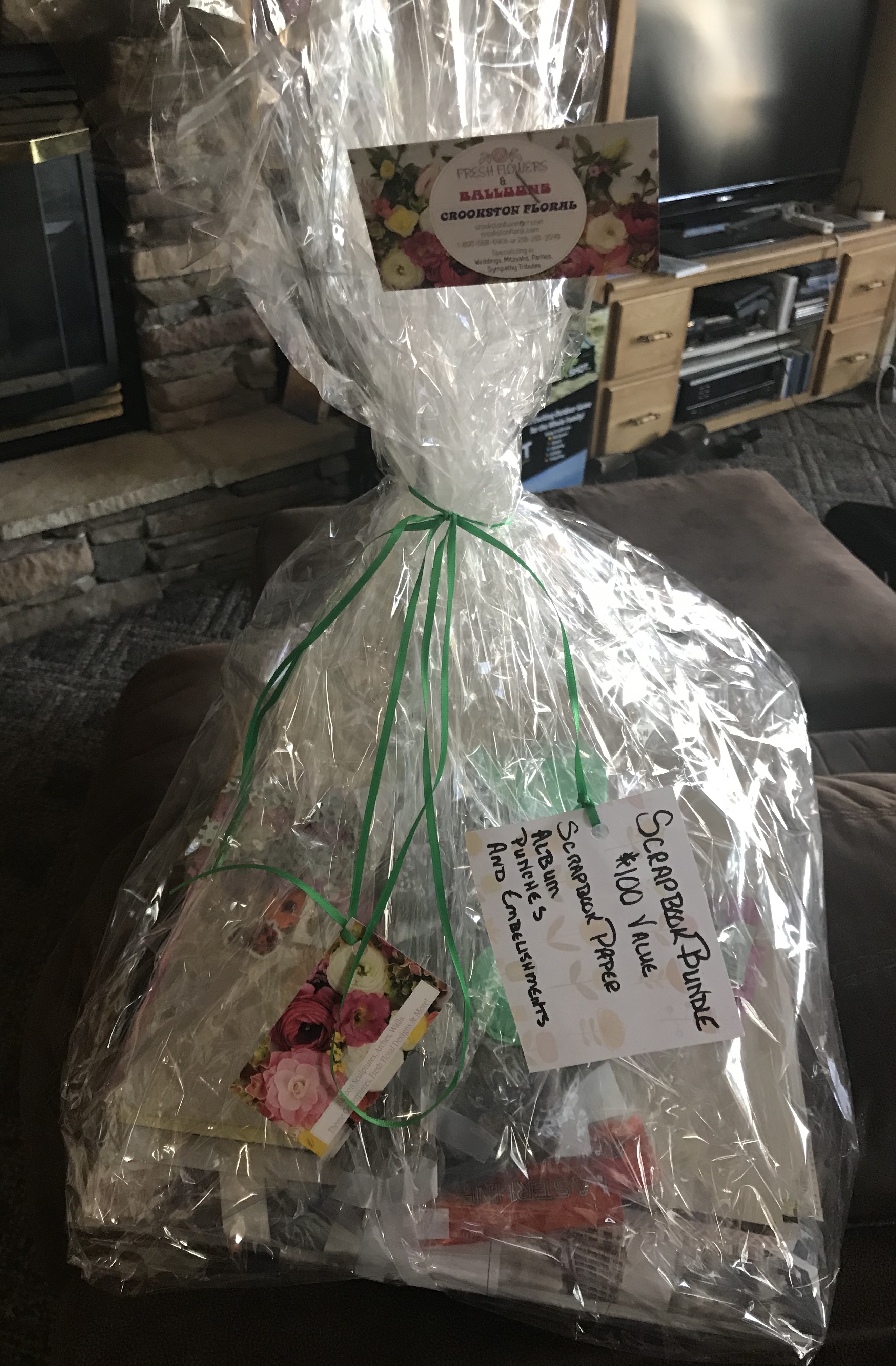 Scrapbooking Basket ($100 Value)
