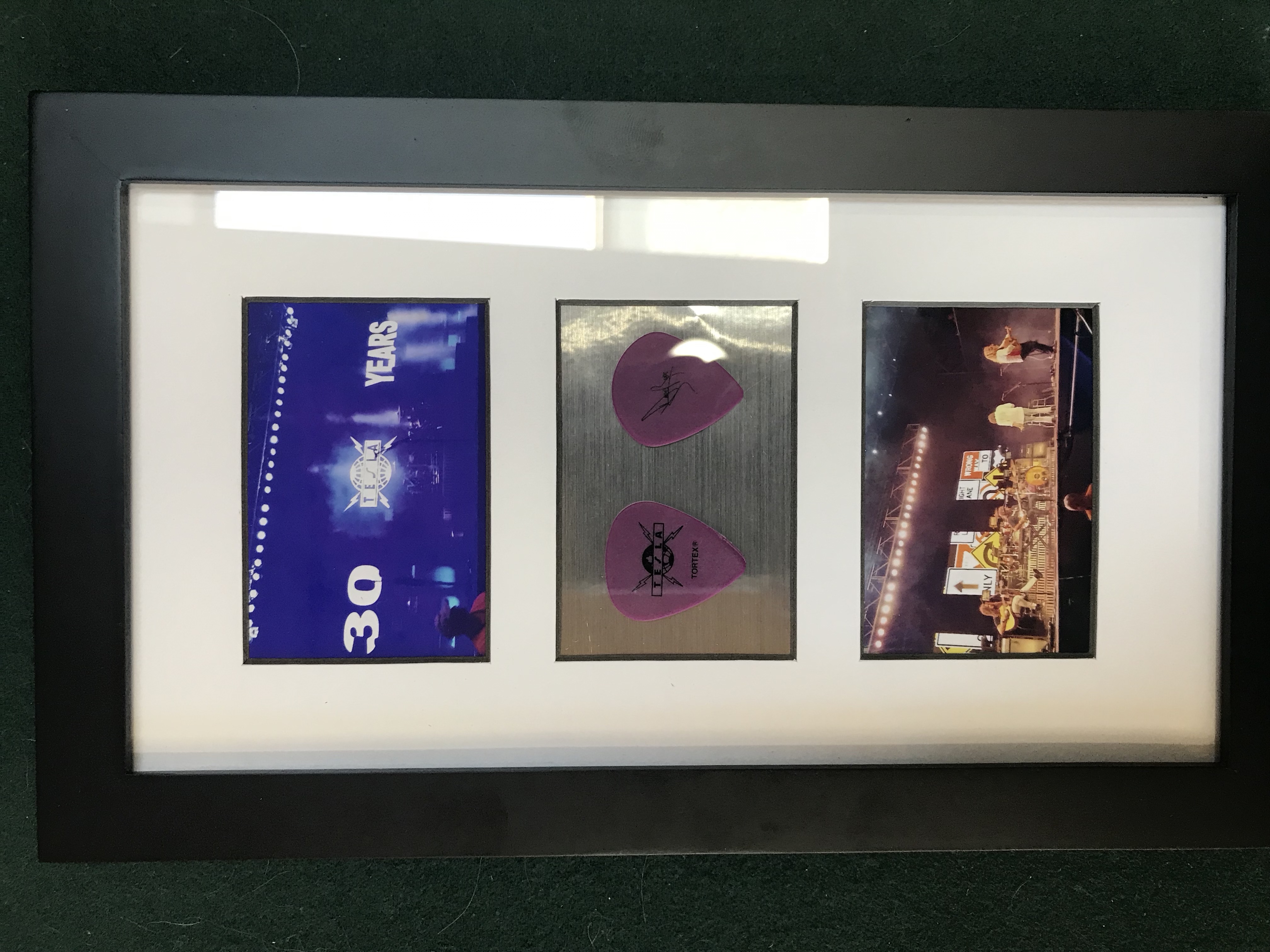 Tesla Concert Photos & Guitar Picks