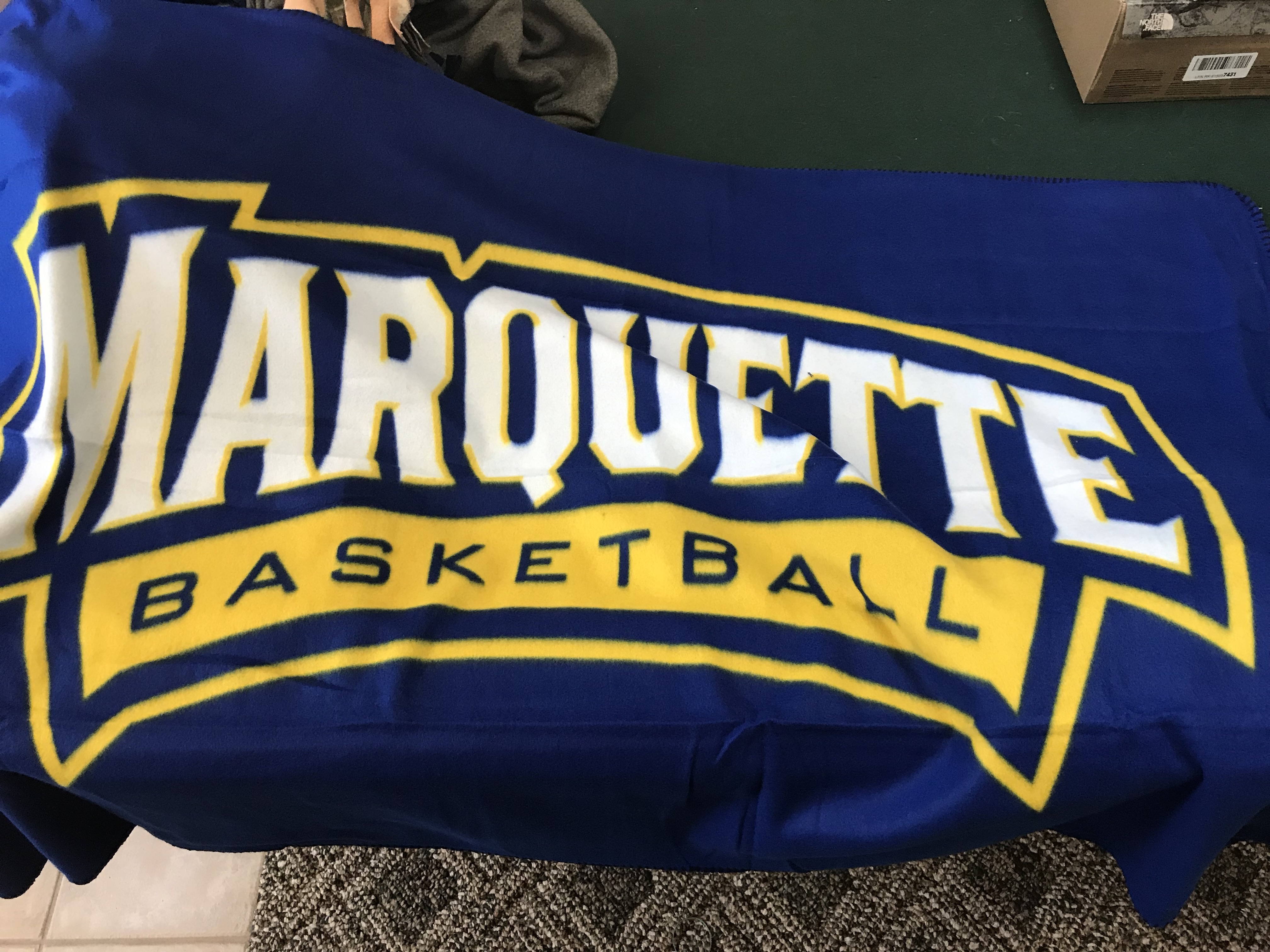 Marquette B-Ball Children's Blanket
