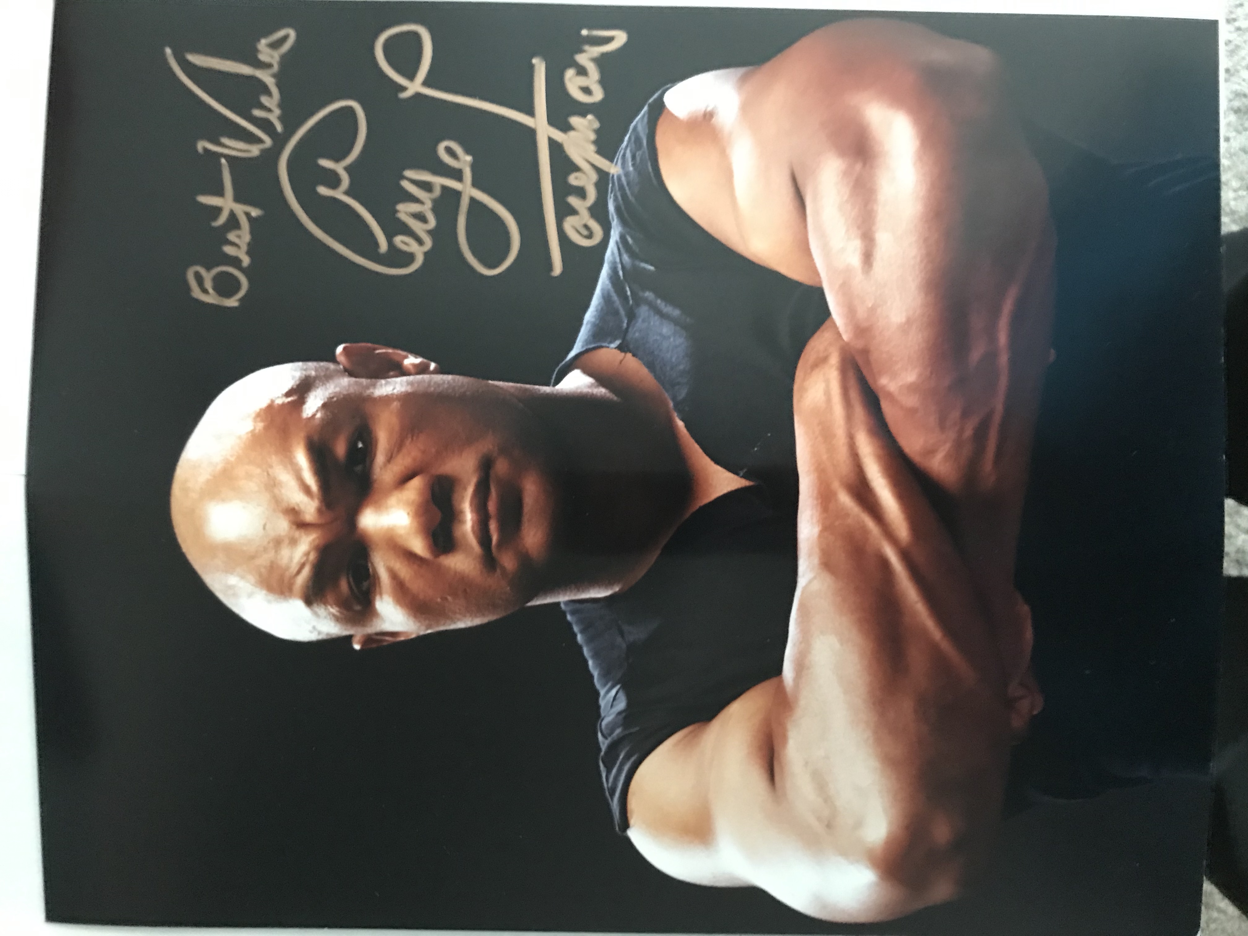 George Foreman Autographed Photo