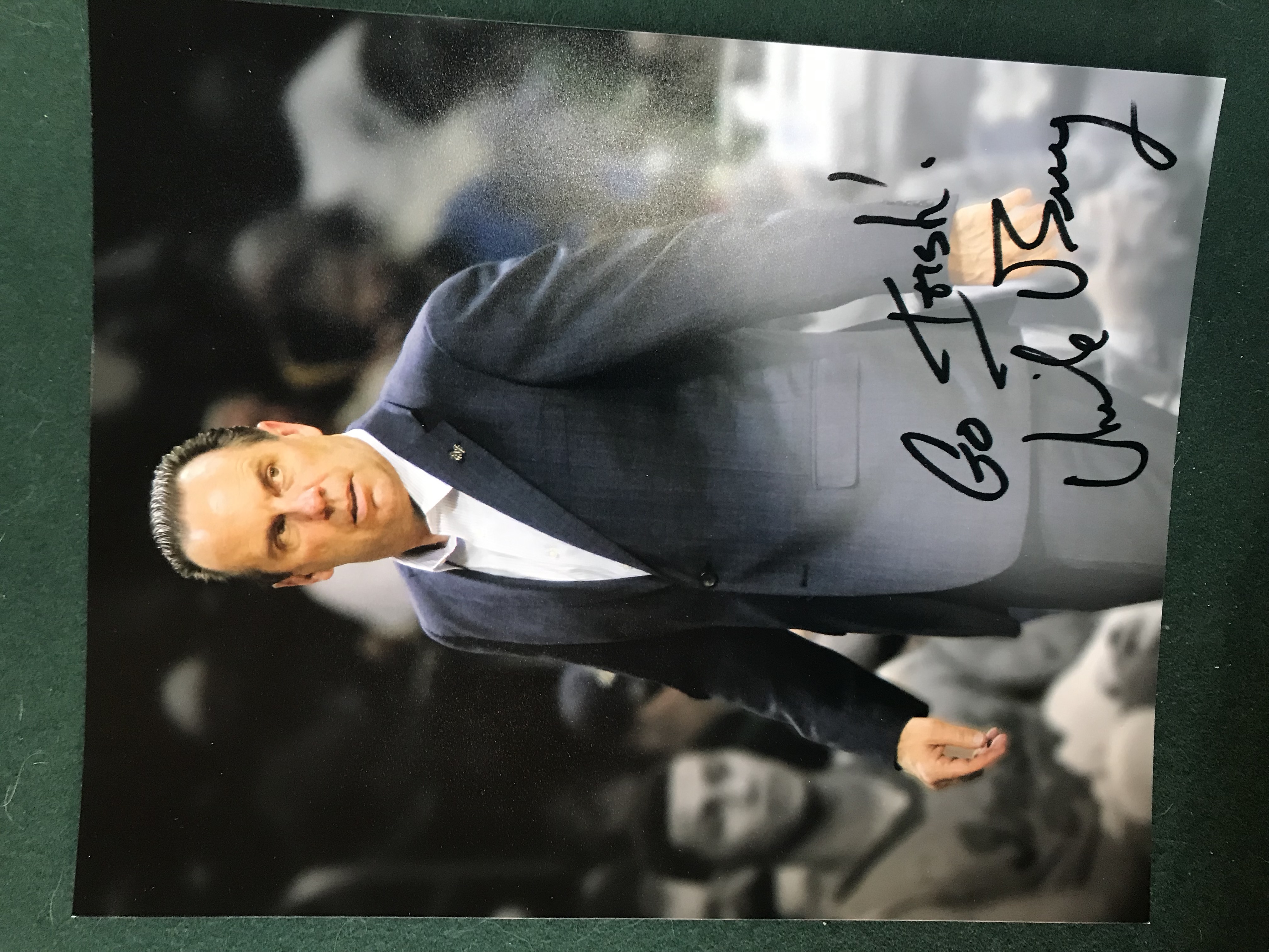 Mike Brey Autographed Photo