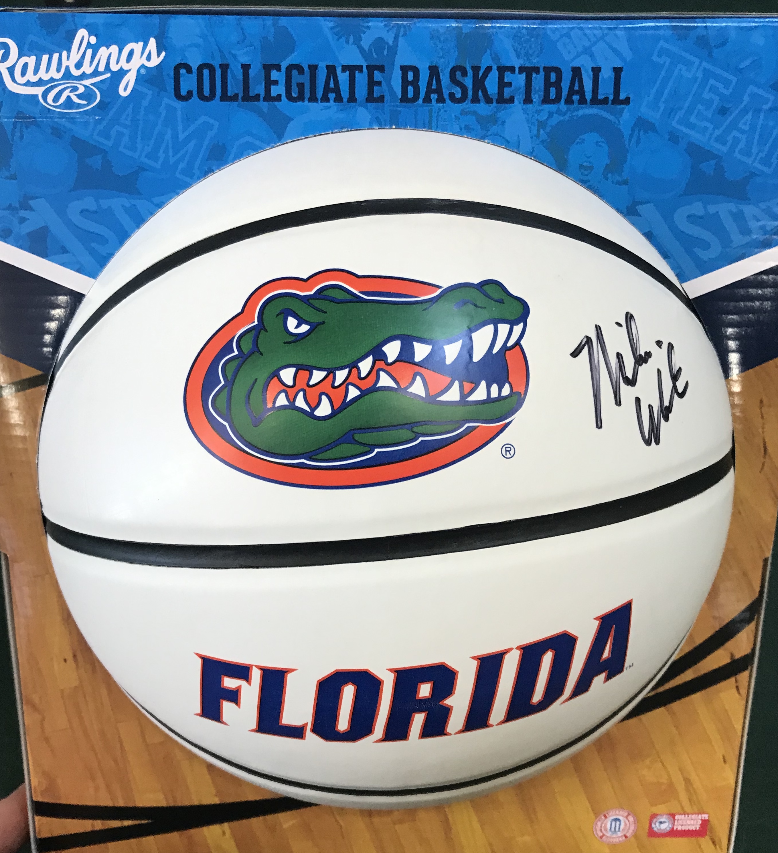 Mike White Autographed Basketball
