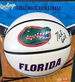 Mike White Autographed Basketball
