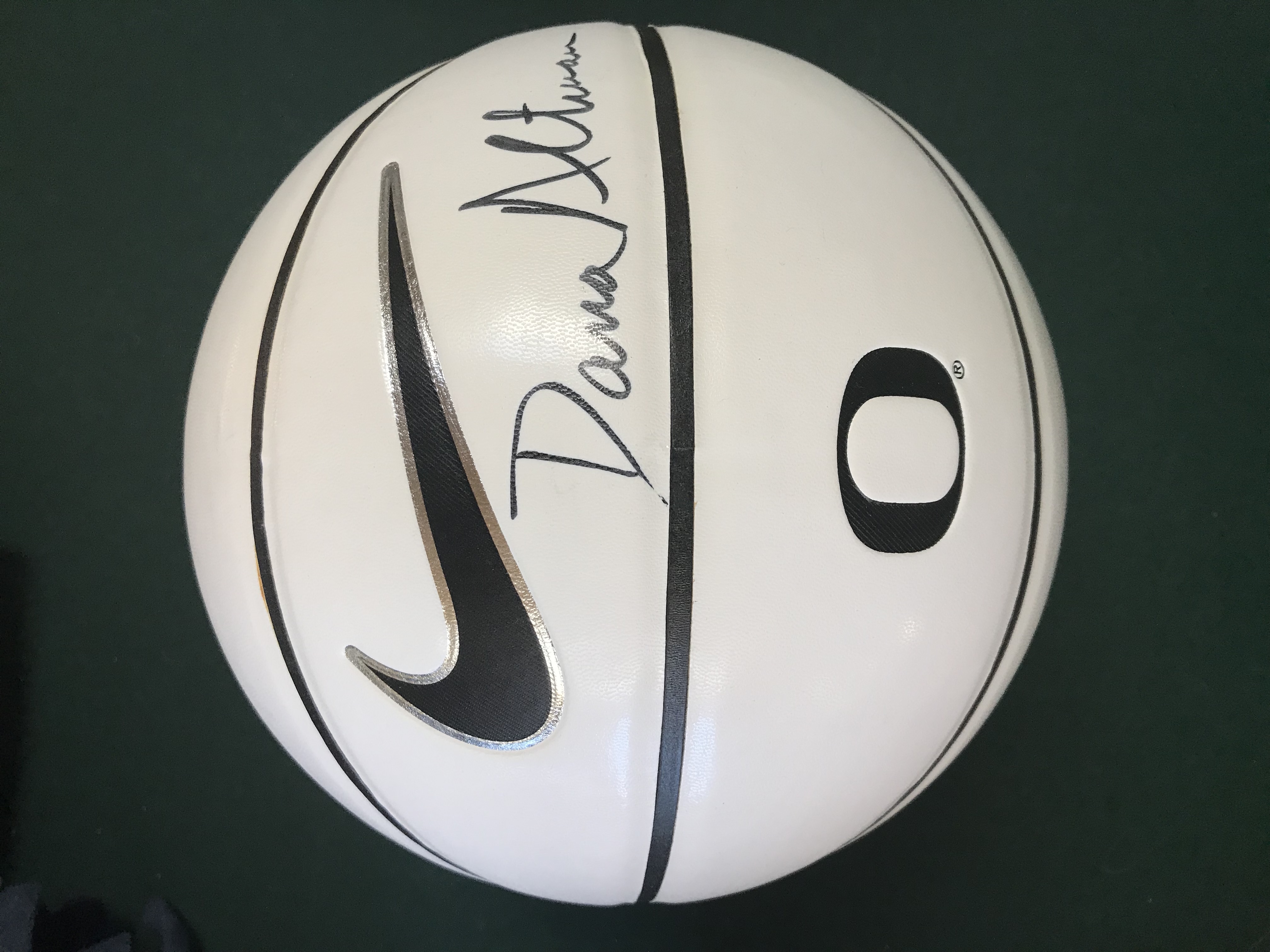 Dana Altman Autographed B-Ball